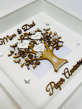 Load image into Gallery viewer, 1st Paper 1 Year Wedding Anniversary Frame - Mum &amp; Dad
