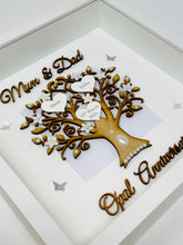 Load image into Gallery viewer, 34th Opal 34 Years Wedding Anniversary Frame - Mum &amp; Dad
