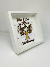 Load image into Gallery viewer, 12th Silk 12 Years Wedding Anniversary Frame - Mum &amp; Dad
