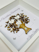 Load image into Gallery viewer, 39th Lace 39 Years Wedding Anniversary Frame - Message
