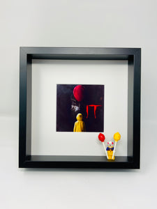 IT Pennywise Georgie Stephen King Minifigure Frame