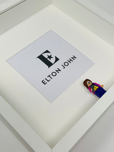 Elton John Logo Minifigure Frame