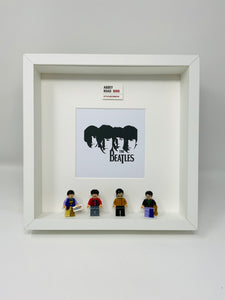 The Beatles 'Fab Four' Minifigure Frame