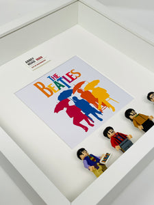 The Beatles Under My Umbrella Minifigure Frame