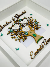Load image into Gallery viewer, 55th Emerald 55 Years Wedding Anniversary Frame - Grandma &amp; Grandad
