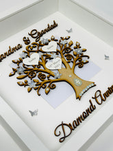 Load image into Gallery viewer, 60th Diamond 60 Years Wedding Anniversary Frame - Grandma &amp; Grandad
