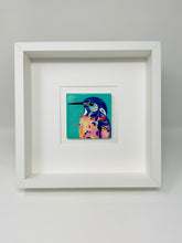 Load image into Gallery viewer, Ceramic Turquoise Kingfisher Art Picture Frame

