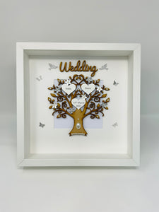 Pearl Wedding Day Tree Frame