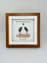 Load image into Gallery viewer, 29th Furniture 29 Years Wedding Anniversary Frame - Pebble Birds
