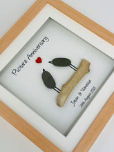 Load image into Gallery viewer, 26th Picture 26 Years Wedding Anniversary Frame - Pebble Birds
