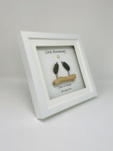 Load image into Gallery viewer, 35th Coral 35 Years Wedding Anniversary Frame - Pebble Birds
