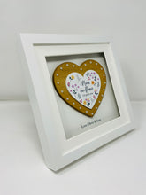 Load image into Gallery viewer, Personalised Heart Frame - If Mums Were Flowers I Would Pick You
