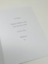 Load image into Gallery viewer, Mother&#39;s Day Card Special Sentimental Card for Mum With Gift Box Luxury Ribbon
