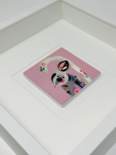 Load image into Gallery viewer, Ceramic Mouse Pink Art Picture Frame
