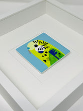 Load image into Gallery viewer, Ceramic Budgerigar Bird Blue Art Picture Frame
