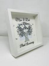 Load image into Gallery viewer, 30th Pearl 30 Years Wedding Anniversary Frame - Mum &amp; Dad Metallic
