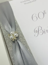 Load image into Gallery viewer, 60th Birthday Card - Personalised Luxury Greeting Card
