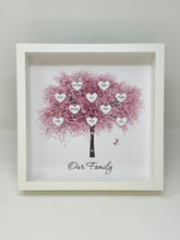 Load image into Gallery viewer, Pink Blossom Family Tree Printed Frame
