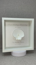 Load and play video in Gallery viewer, Oyster Shell 30th Pearl 30 Years Wedding Anniversary Frame
